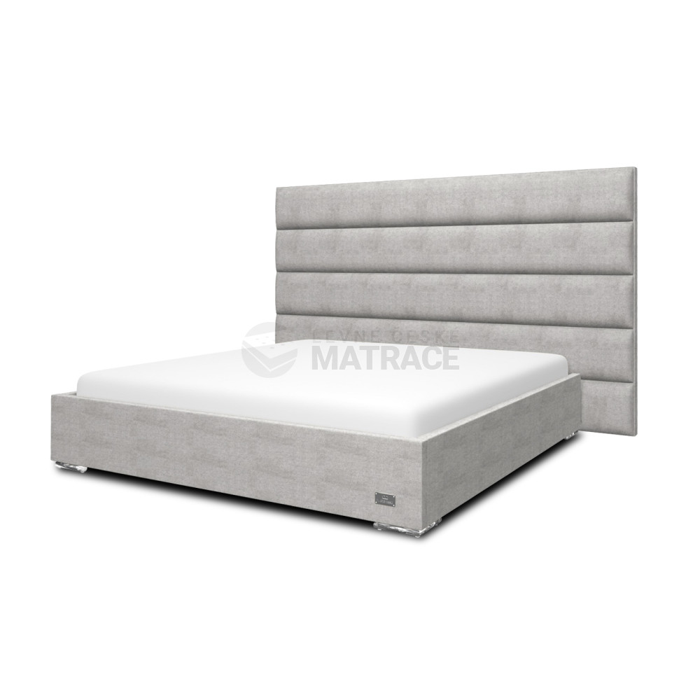 Materasso Postel Horizontal 180x200 stříbrná
