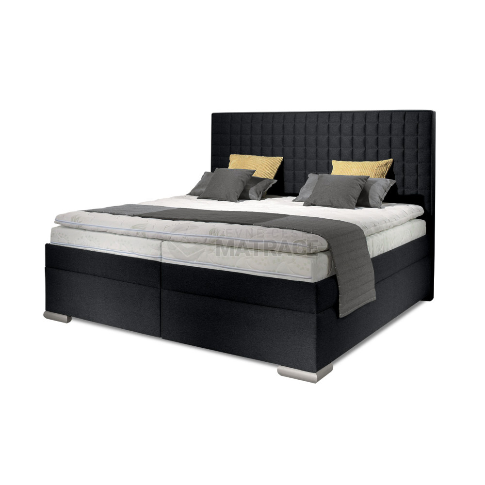 New Design Boxspring Rialto 180x200 černý